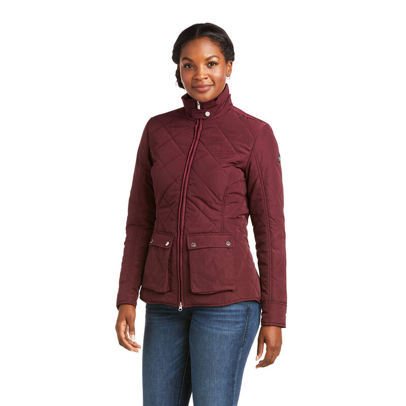 Ariat Jacke Damen - Province DunkelRot ( SPOLU-6381 )